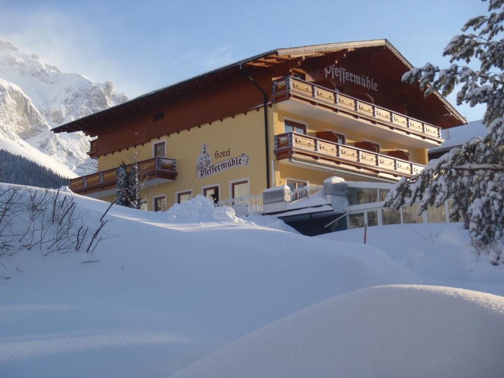 Aparthotel Pfeffermuehle 람자우 암 다흐스타인 외부 사진